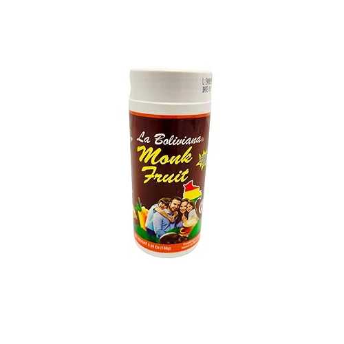 Monk Fruit La Boliviana Sweetener Fruto del Monje 5.29薬局衡オンス 150grams