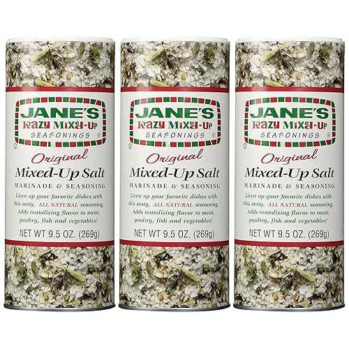 Jane S Jane\u0027s Krazy Mixed-Up Original Salt Blend 9.5 薬局衡オンス (2 Pack of 3)