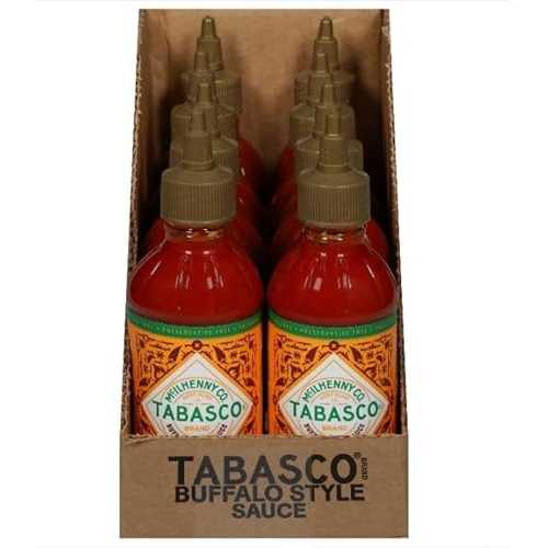 TABASCO Brand Buffalo Style Sauce, 8.6 fl Oz (Pack of 8)