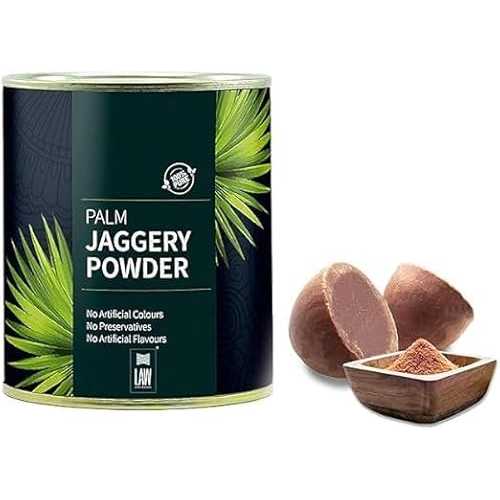Generic PUB 100% Pure, Natural and Unrefined Palm Jaggery Powder (Karuppatti) from Kerala - 250gm