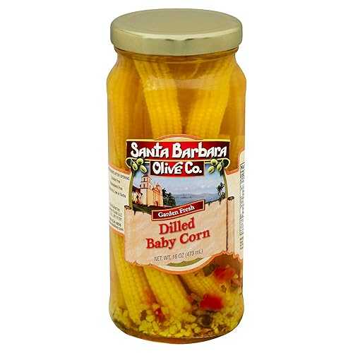 Generic Sant.a Barbara Dilled Baby Corn 16 薬局衡オンス (Pack of 6)