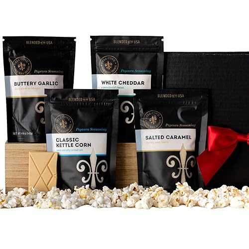 DELL COVE SPICES \u0026 MORE Dell Cove Spices / Salty and Sweet Popcorn Seasonings Set / Gourmet Popcorn Toppings Custom Gift