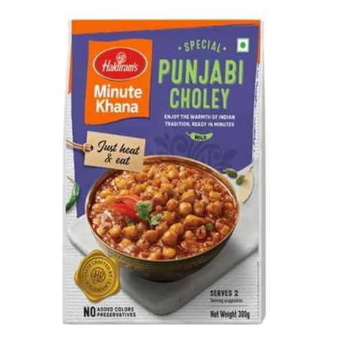 Generic Haldiram\u0027s Minute Khana Punjabi Choley Ready to Eat, 300g (pack of 2)
