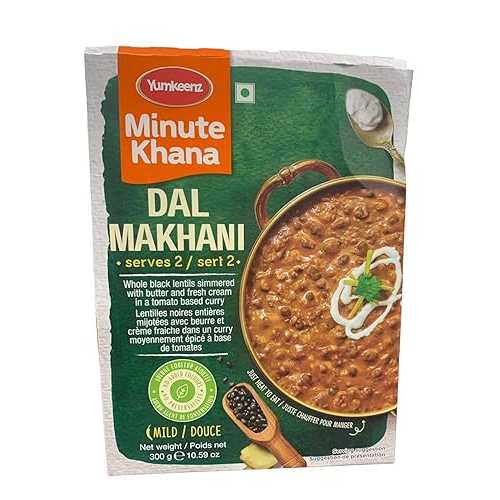 Generic Haldiram\u0027s Minute Khana Dal Makhani Ready to Eat, 300g (pack of 2)