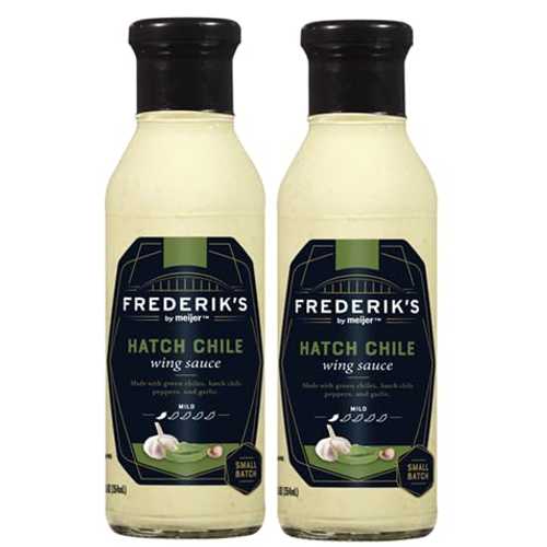Generic Hatch Chile Mild Wing Sauce (2 Bottles, 12 薬局衡オンス. each)