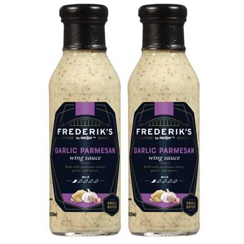 Generic Garlic Parmesan Wing Sauce (2 Bottles, 12 薬局衡オンス. each)