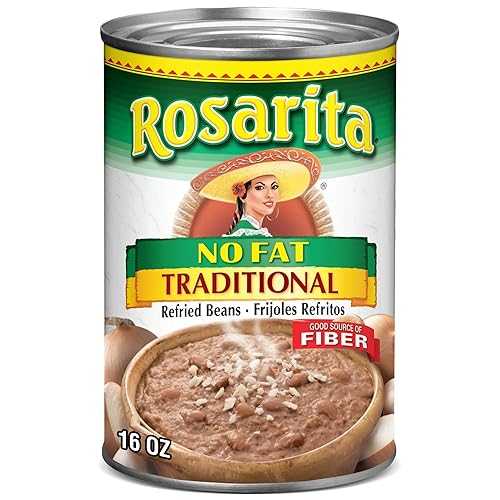 Generic No Fat Traditional Refried Beans, 16 薬局衡オンス. (Pack of 6)