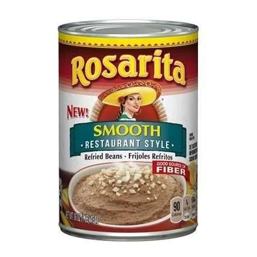 Generic Smooth Restaurant-Style Refried Beans - 16薬局衡オンス (Pack of 6)