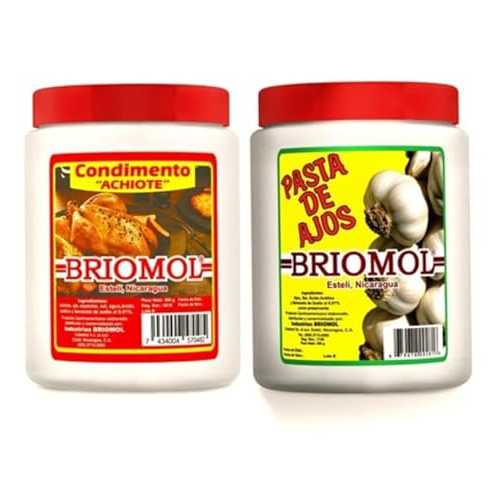 Generic Condimento Achiote y Pasta de Ajo Nicaraguense Briomol