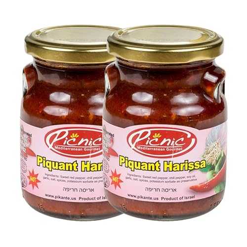 Generic Kosher Picnic Piquant Harissa 8.8 薬局衡オンス, Pack of 2