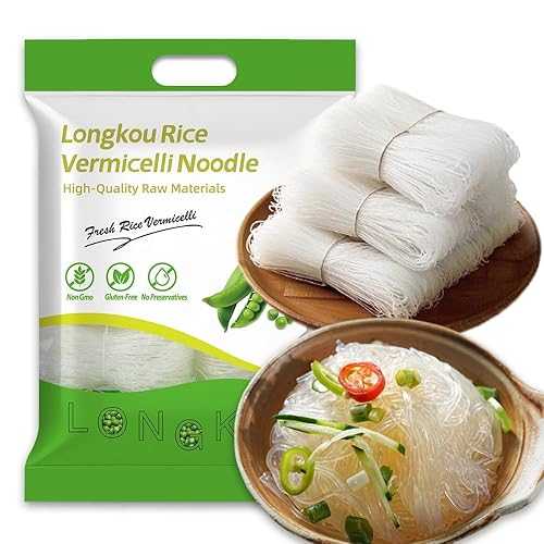 Nakazawa 17.6薬局衡オンス Rice Noodles,LungKuw Glass Noodle,Vermicelli,Mung Beans Made Fine,Vermicelli Rice Noodles,Multiple Cooking Methods