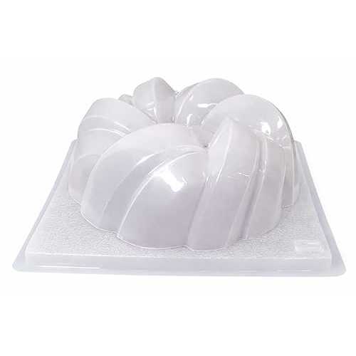 Novedades Cari Braided Ring Gelatin Mold Molde Rosca Trenza para Gelatina Plastic Jello Mold for Gelatin \u0026 Cold Desserts Made インチ Mexico