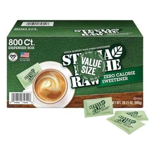 Generic Stevia Plant-Based Zero Calorie Sweetener Packets, 800 コンピュータ断層撮影法.