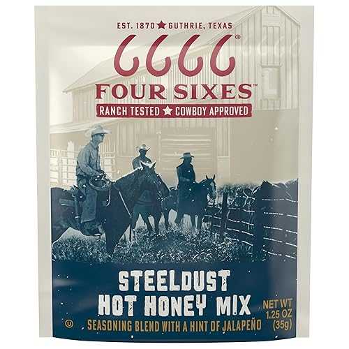 Generic Four Sixes Seasoning Stoldust Honey Mix 1.25 薬局衡オンス (Pack of 12)