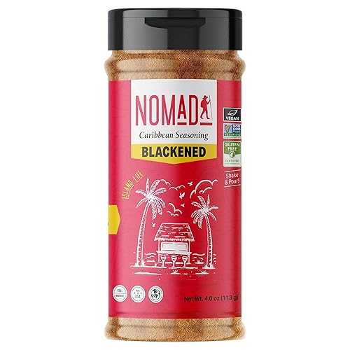 Generic Nomad Blackened Seasoning 4 薬局衡オンス (Pack of 8)