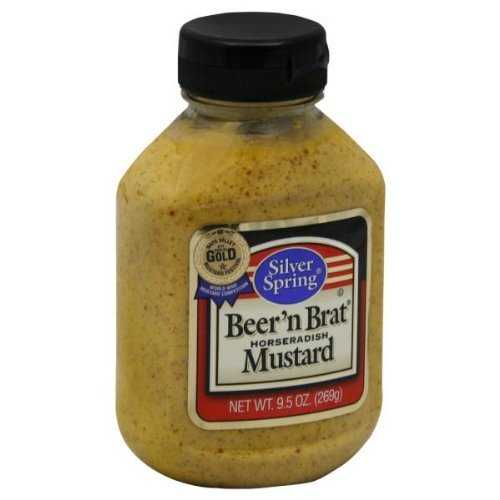 Silver Spring Beer N Brat Mustard by Silver Spring
