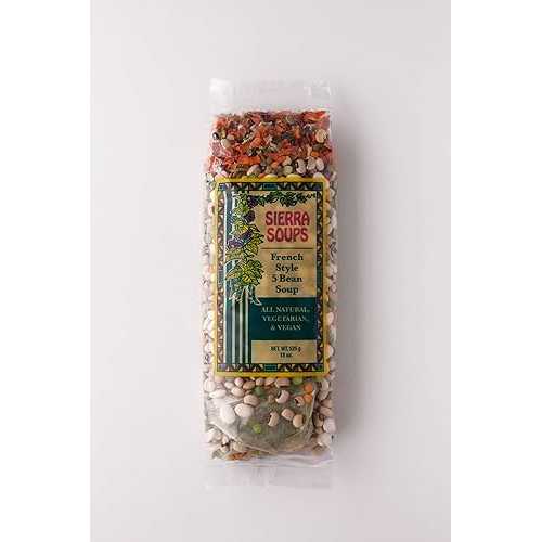 Sierra Soups French Style 5 Bean, 18-Ounce Bags (Pack of 6)