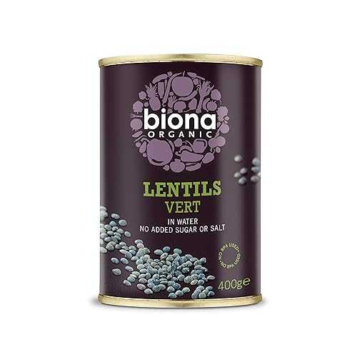 Biona Biona Lentils Vert 400g-3 Pack