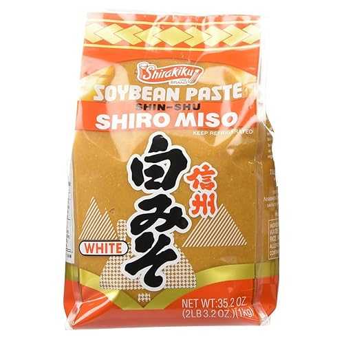 Shirakiku White Miso Soybean Paste (Shiro Miso) - 2.2 Lb: Bulk Culinary Staple for Authentic Japanese Cooking, Vegan \u0026 Low-Salt