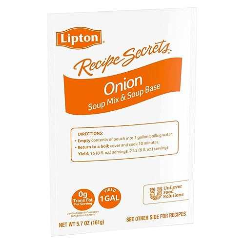 5.7薬局衡オンス Lipton Classic Soup Mix, Onion Soup Mix \u0026 Soup Base (Pack of 1)