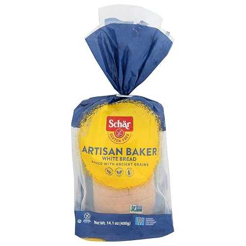 Schar ナチュラルグルテンフリー Artisan Baker 白食パン、14.1 薬局衡オンス包み (6 個容器に並べる) Schar Naturally Gluten-Free Artisan Baker White Bread, 14.1-Ounce Packages (Pack of 6)