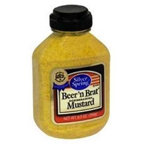 Silver Spring Beer N Brat Mustard 9x 9.5Oz by Silver Spring