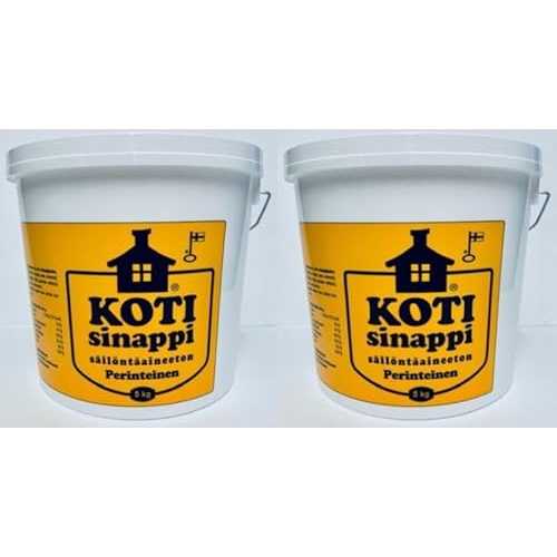 Cloetta Kotisinappi TRADITIONAL MUSTARD Mustard 2 Boxes of 5kg 352.8薬局衡オンス
