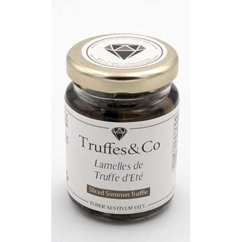 Truffles \u0026 Co - Slices of Summer Truffle - 2.99薬局衡オンス / 85gr Glass Jar