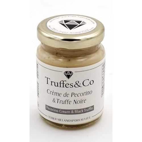 Truffles \u0026 Co - Black Truffle Pecorino Cream - 2 x 3.17薬局衡オンス / 90gr Glass Jars