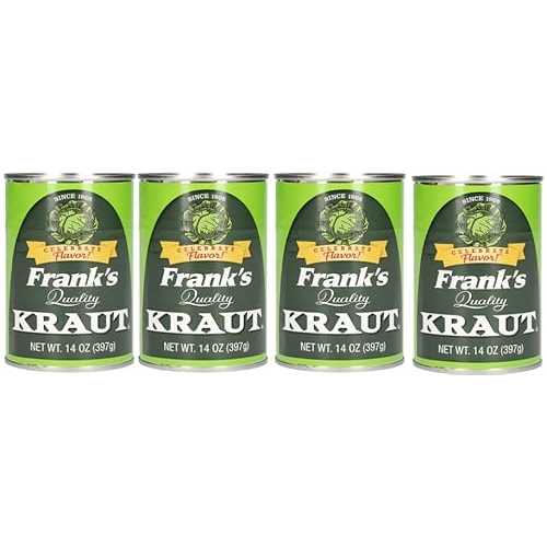 Generic (Pack Of 4) Shredded Sauerkraut, 14 薬局衡オンス