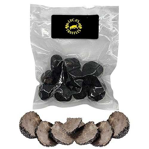 Luca\u0027s Truffles Frozen Black Truffles - Gourmet Truffles for Pasta, Risotto, and Fine Dining - Vegetarian, Gluten-Free - (4 Oz)