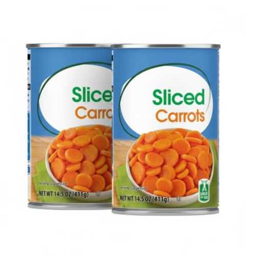 Generic Sliced Carrots, Canned Carrots, 14.5 薬局衡オンス Can (2 Pack)