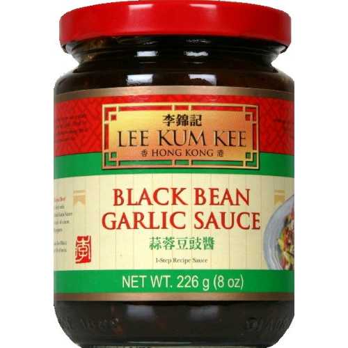 Lee Kum Kee Sauce - Black Bean Garlic - Case of 6 - 8 薬局衡オンス.