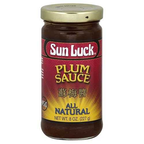 Sun Luck Sauce, Plum, 8-Ounce (Pack of 6)