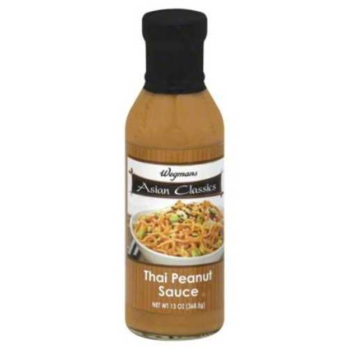Wegmans Wegman\u0027s Asian Classics Thai Peanut Sauce 13 Oz. Pack of 2