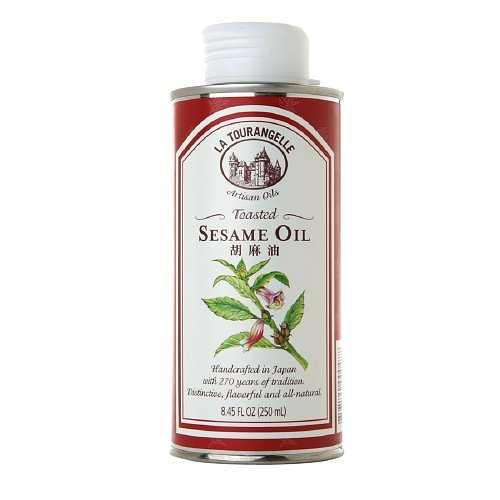 La Tourangelle Toasted Sesame Oil 8.45 薬局衡オンス (Pack of 3)
