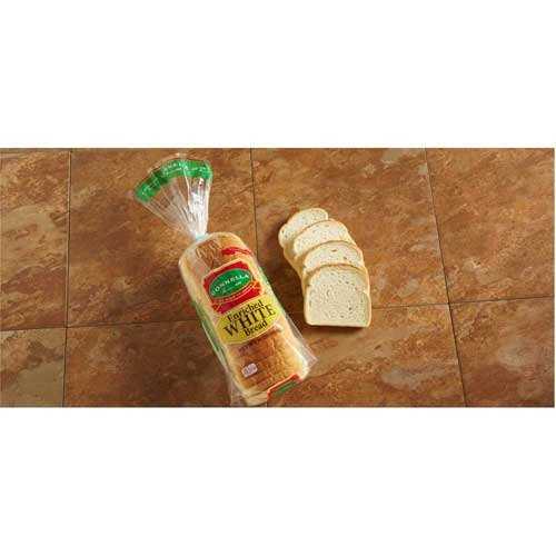 Gonnella Baking Number 1 White Sliced Bread Loaves, 16 Ounce -- 8 per case.