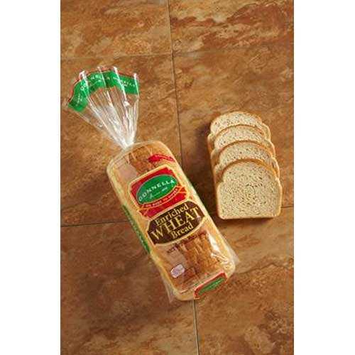 Gonnella Baking Number 1 Sliced White Bread Loaves, 16 Ounce -- 8 per case.