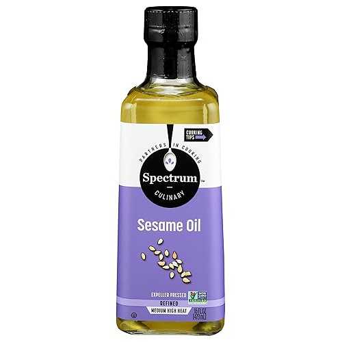 Spectrum Naturals Sesame Oil -- 16 fl 薬局衡オンス - 2 pc