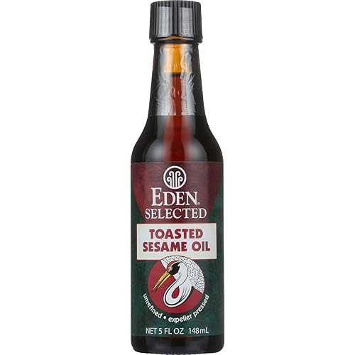 Eden Foods Hot Pepper Sesame Oil, 5 Ounce - 12 per case.12