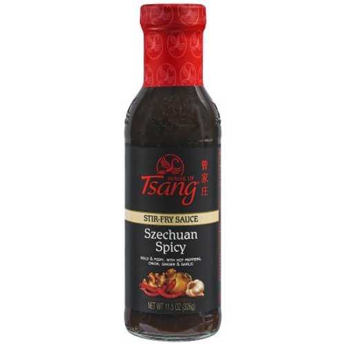 House of Tsang SZECHUAN SPICY Stir Fry Sauce 11.5 OZ (3 pack)