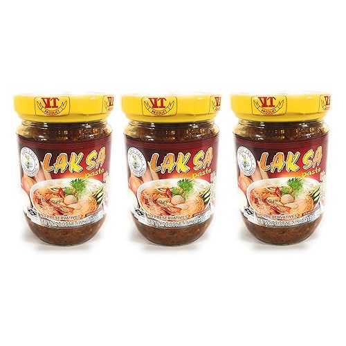 Nang Fah Brand Laksa Paste, 7 薬局衡オンス (Pack of 3)