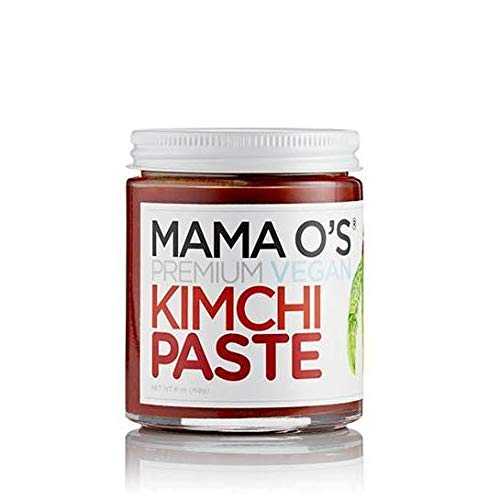 MAMA O`S Premium Kimchi Paste, 100% Vegan - 6 Fl Oz / Pack of 6
