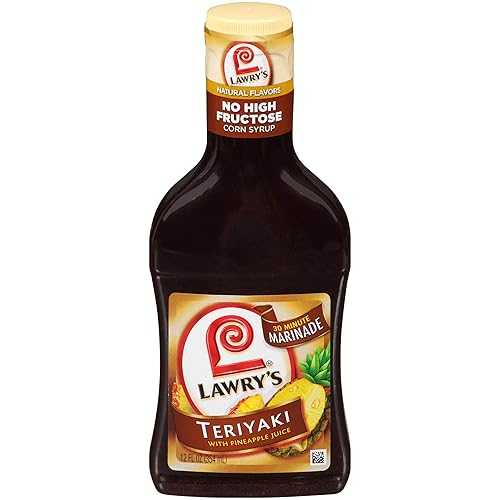 Lawry\u0027s Teriyaki With Pineapple Marinade, 12 fl 薬局衡オンス (3 bottles)