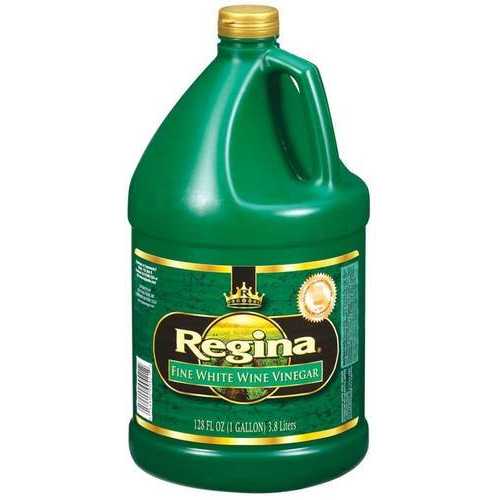 Regina White Wine Vinegar Jug, 1 gallon - 4 per case