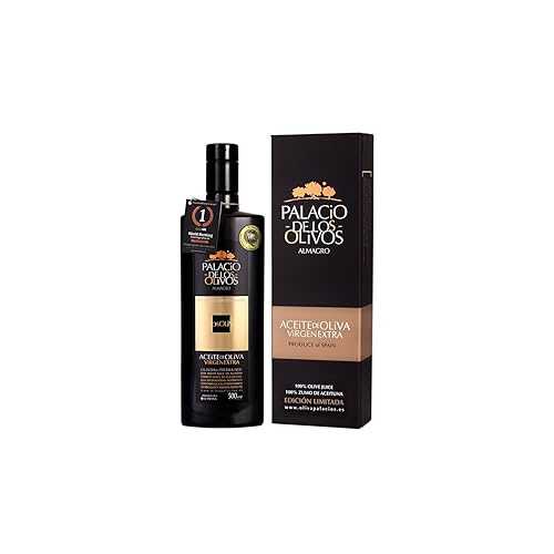 Palacio de los Olivos / Picual Gourmet Extra Virgin Olive Oil - Cold pressed oil, Early Harvest - 16.9 Fl Oz - 500ml
