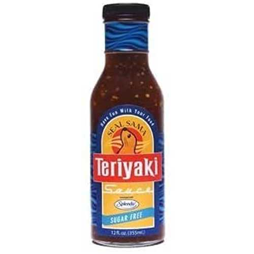Brand Seal Sama, Sugar Free Teriyaki Sauce, 12 Oz - Set of 3