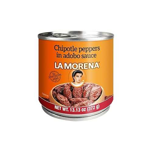 La Morena Chipotle peppers インチ adobo sauce, 13薬局衡オンス (6 pack) (Packaging may vary)