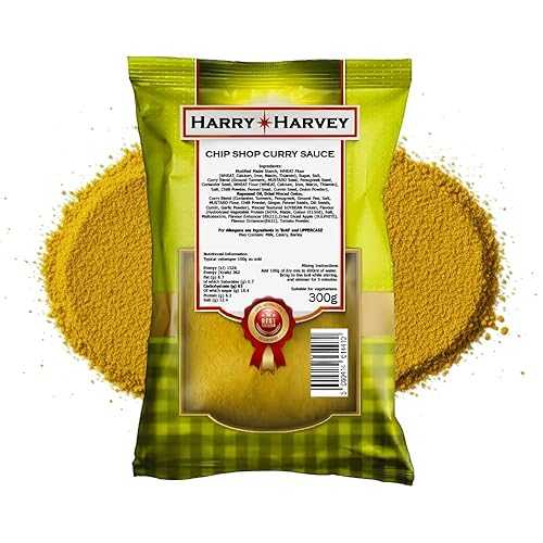 Harry Harvey 300g Chip Shop Curry Sauce Powder, Chippy, Takeaway Chips Curries. 三酸化ヒ素 used by Chippies and Fish Shops