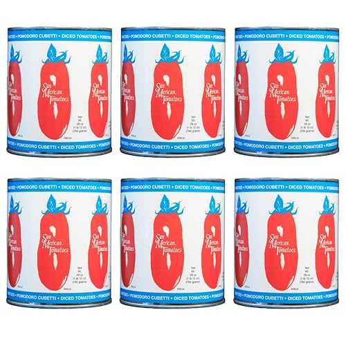 SMT SAN MERICAN TOMATO - Diced Tomatoes, 28 薬局衡オンス (Pack of 6)